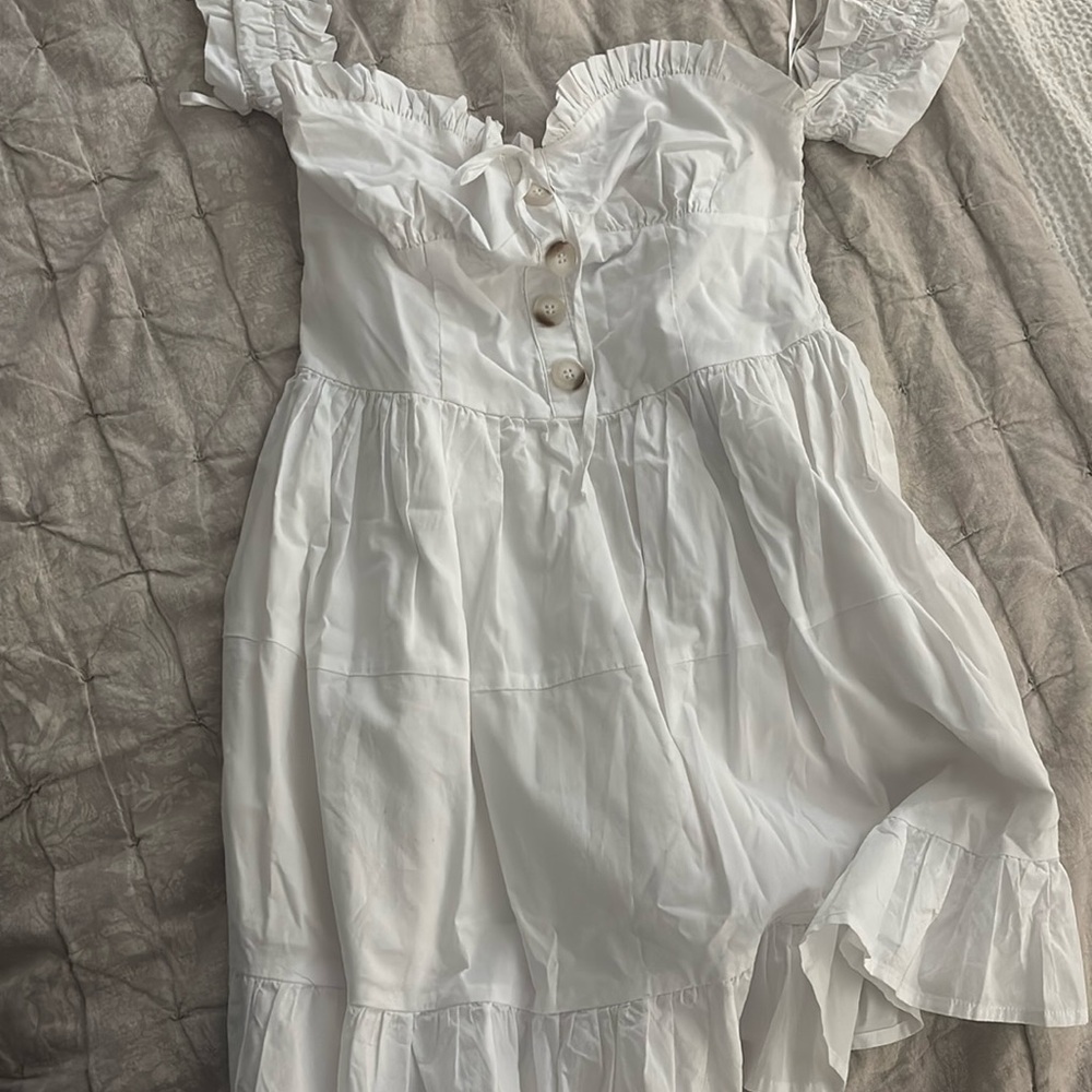 Pink lily dress